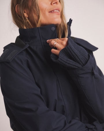 Anthology Navy Raincoat