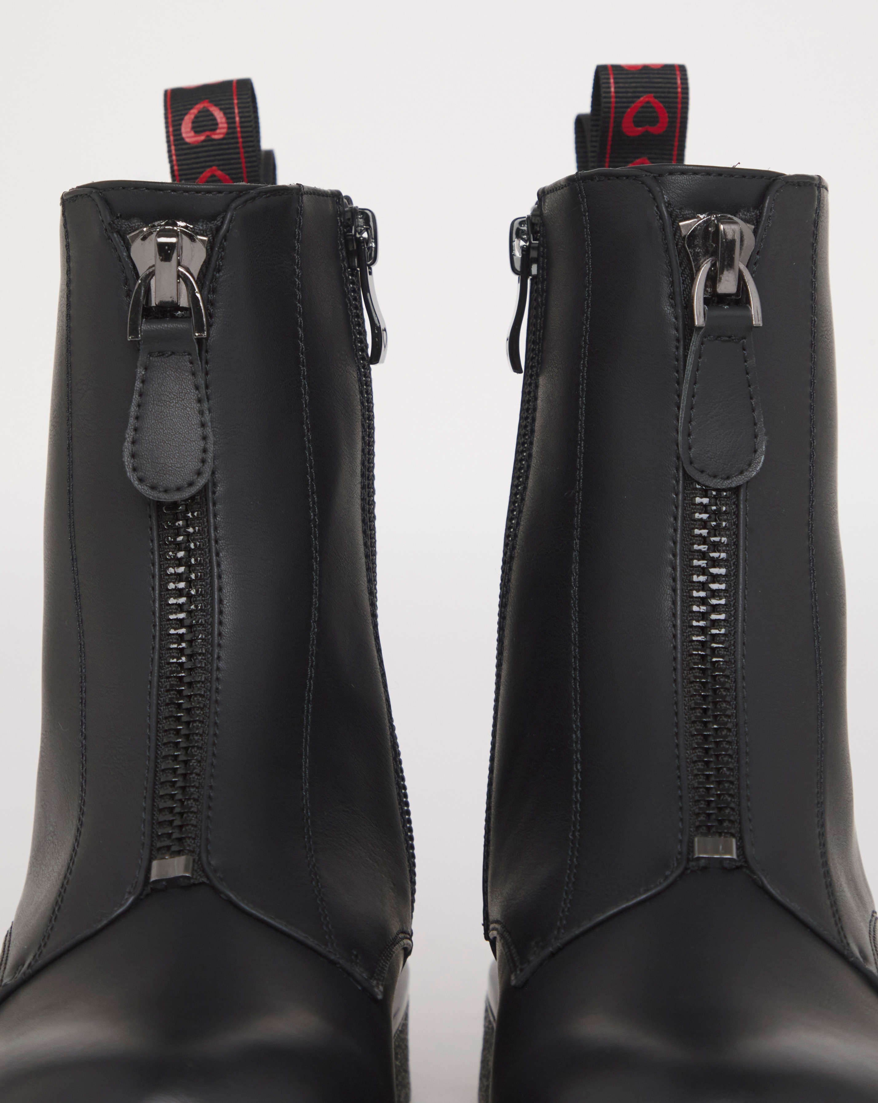 Heavenly Feet Oberon zip Chunky Boot Ex Wide Fit | JD Williams
