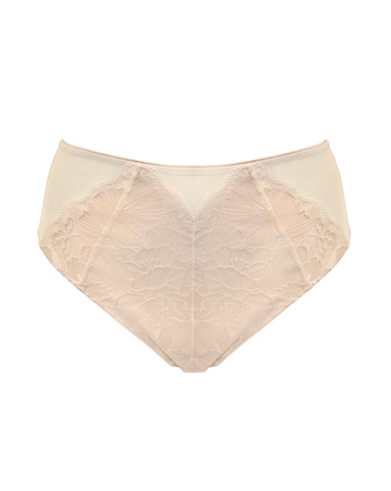 Pour Moi Atelier High Waist Deep Brief Ivory/Champagne