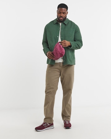 Green Washed Cotton Shacket