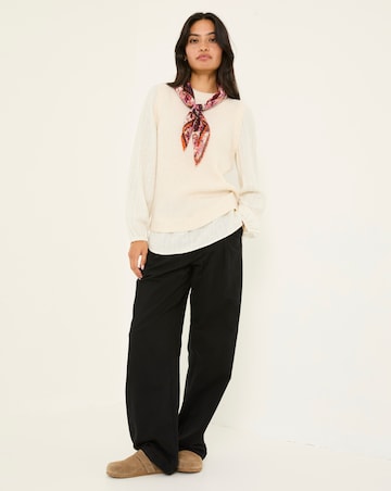 FatFace Edith Stripe Crew