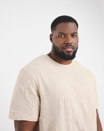 Jack & Jones Lowell Palm T-Shirt - Natural