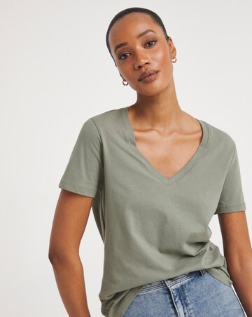 3 Pack V Neck Short Sleeve T-Shirt