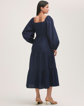 Finery London Balloon Sleeve Dress