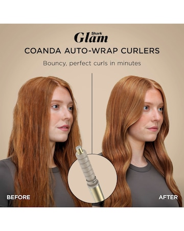 Shark Glam Straight & Waves Multi-Styler 4-In-1 - Gold - HD6041SUK