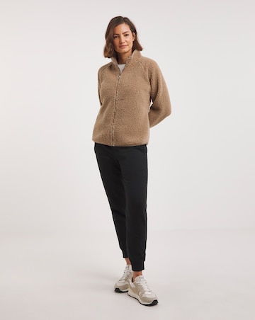 Borg Fleece Zip Up Jacket