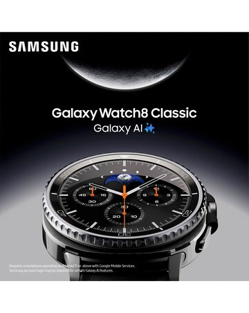 Samsung Galaxy Watch8 Classic 47mm LTE - Black