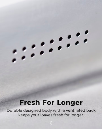 Tower Solitaire Bread Bin-Black