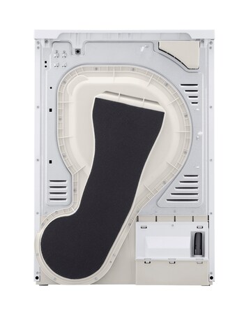 LG FDT208W 8kg Heat Pump Tumble Dryer Dark White - A++ Rated