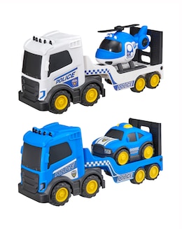 Tiny Teamsterz Chunky Trucks Police Mega Transporter