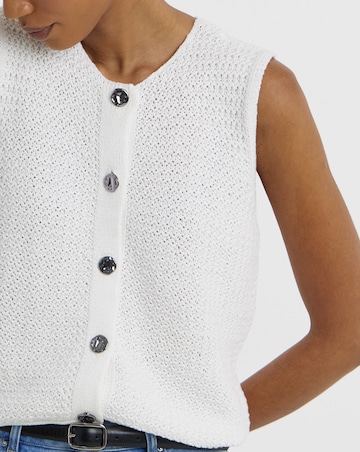 JdY Martha Sleeveless O-Neck Knitted Vest