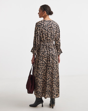 Lace Insert Tea Dress