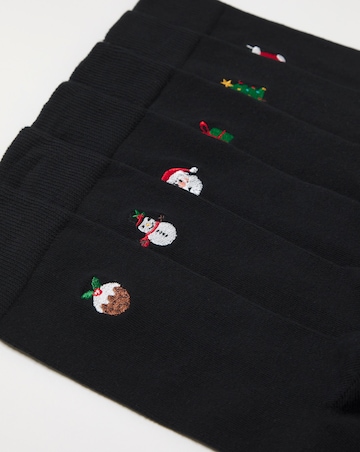 6 Pack Christmas Socks