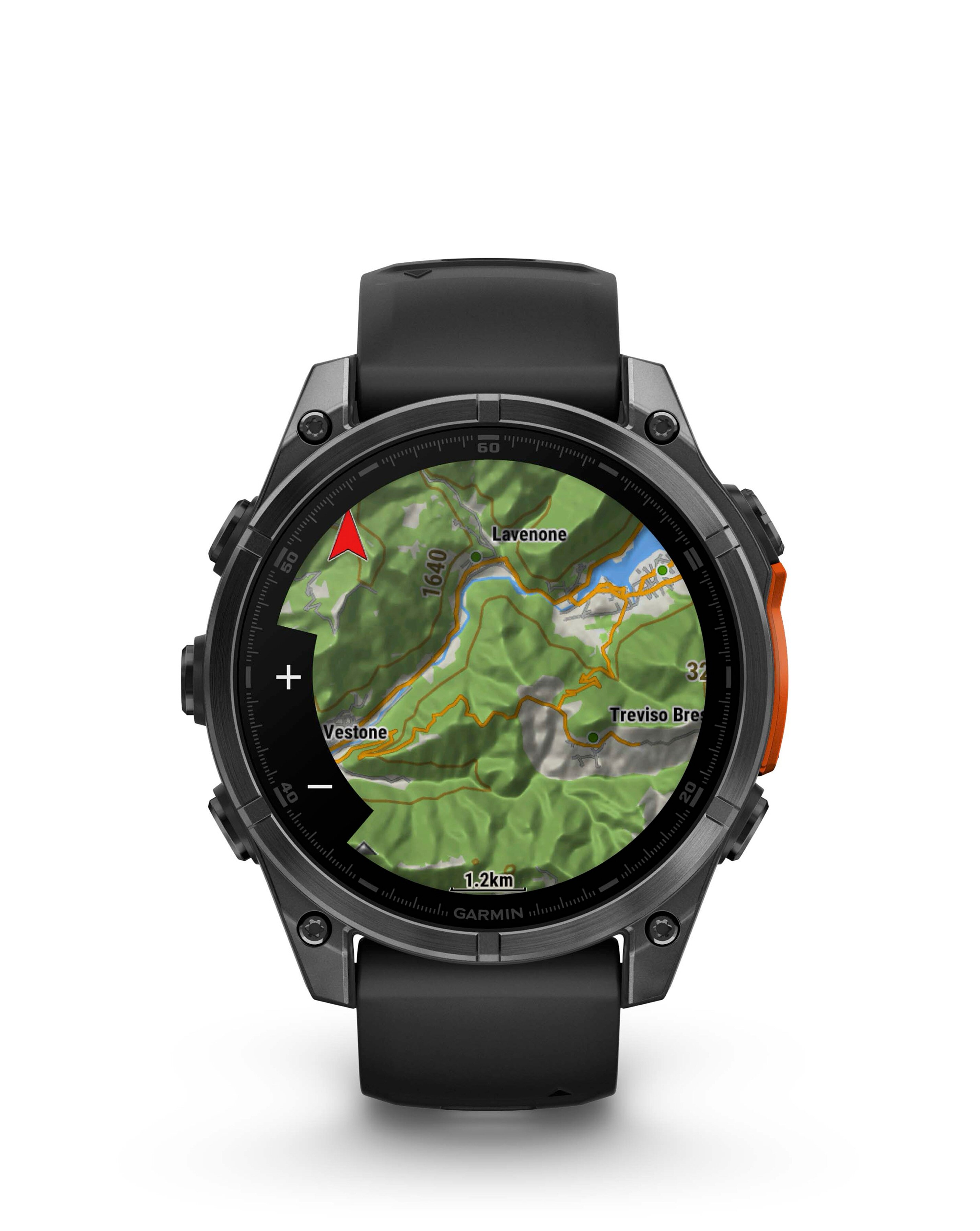 Garmin Fenix 8 AMOLED 47mm Smart Watch - Slate Grey/Black | JD