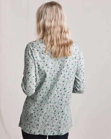 Julipa Ribbed Henley Cotton Top