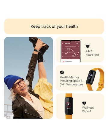 Fitbit Inspire 3 Fitness Tracker - Morning Glow