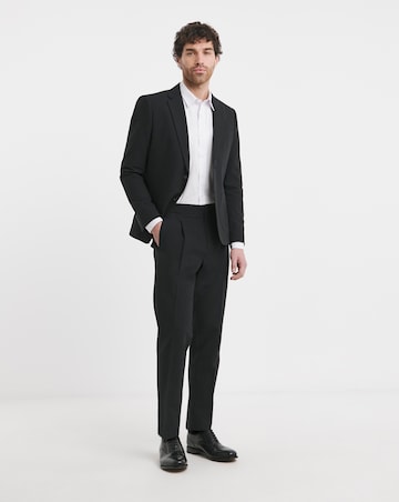 Linen Blend Elasticated Tapered Trouser