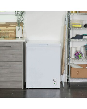 Abode A142CF0E1W Chest Freezer 142L White + Install