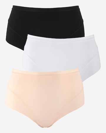 MAGISCULPT Light Control (3 Pack) Tummy Shapers Black/Blush/White