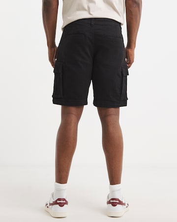 Axel Mid Length Cargo Denim Short