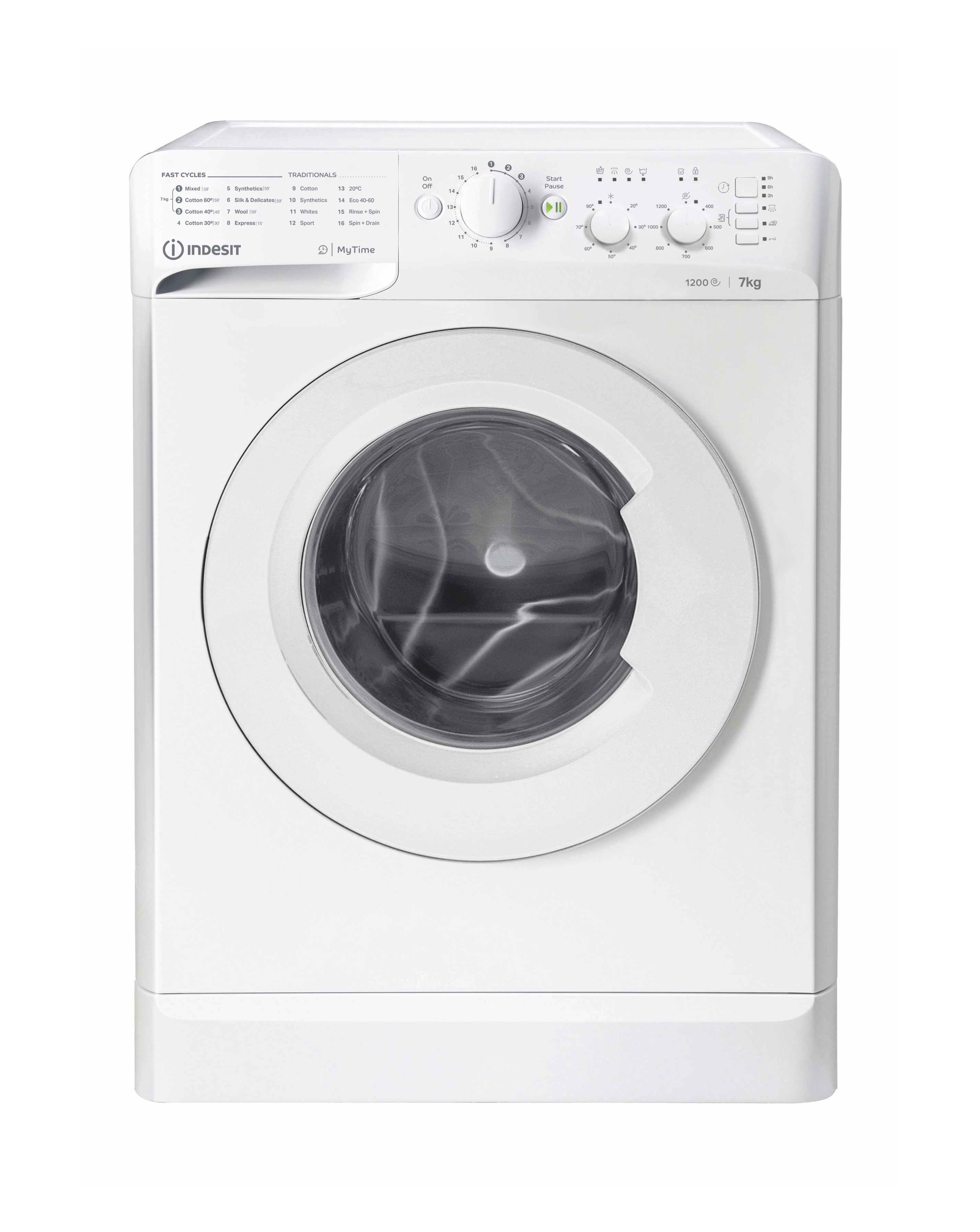 Indesit MTWC 71252 W UK 7kg 1200rpm Washing Machine - White | JD