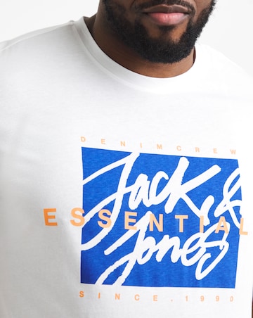 Jack & Jones Colton Logo T-Shirt - White