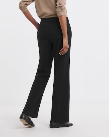 Tailored Straight Leg Trousers with stretch