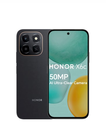 Honor X6c 128GB - Midnight Black