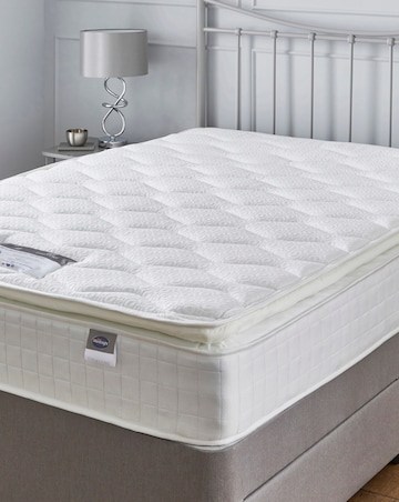 Silentnight 1000 Pocket Memory Pillowtop Mattress - Medium Firm
