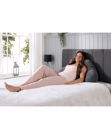 Waffle Fleece Cuddle Cushion