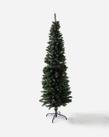Malmo Slim Pre-Lit Pine Christmas Tree