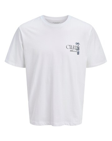 Jack & Jones Bradley Back Graphic T-Shirt - White