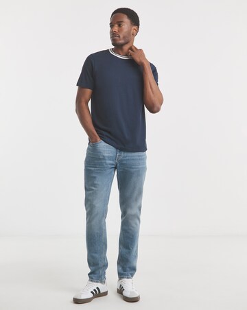 Ringer T-Shirt- Navy