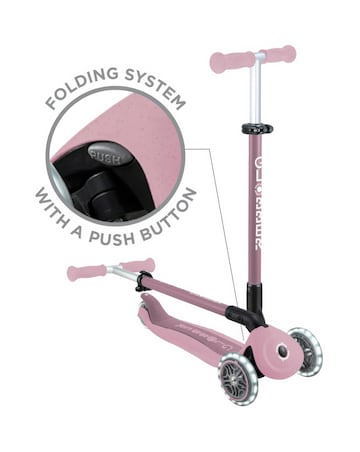 Globber Go Up Active Eco Ride On/Scooter - Berry