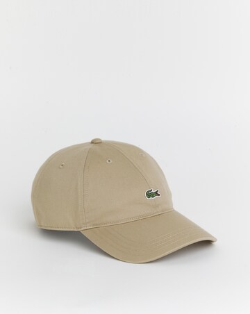 Lacoste Classic Cotton Cap - Beige