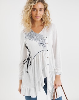 Joe Browns Exquisite Embroidered Tunic