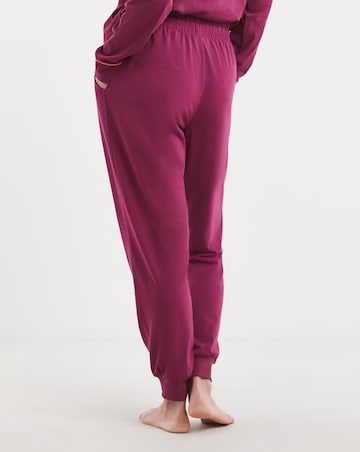 Joe Browns Jersey Lounge Jogger Plum