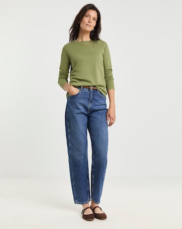 Crew Neck Long Sleeve T-Shirt