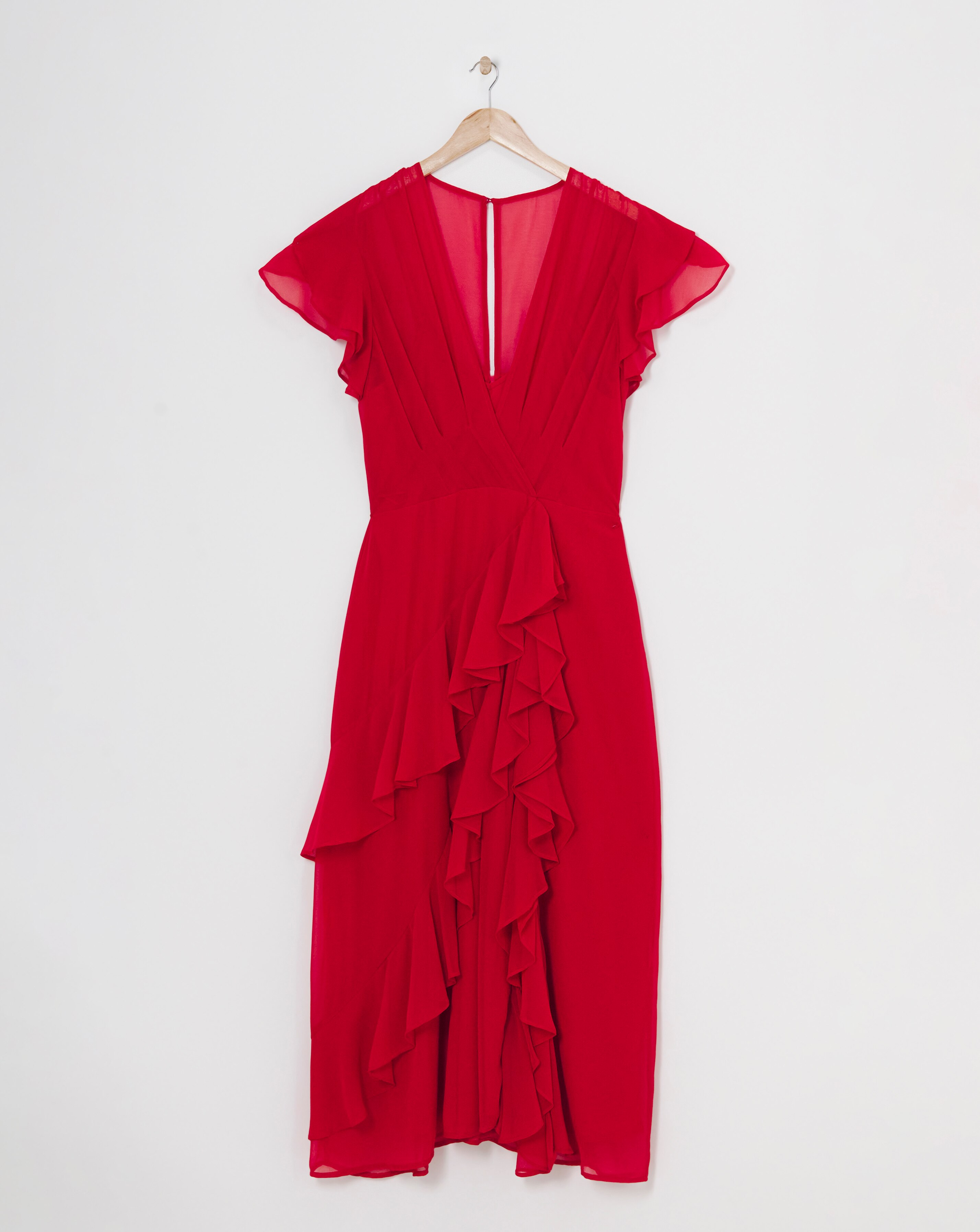 Joanna Hope Ruffle Maxi Dress