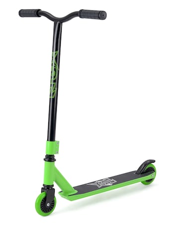 Xootz Y Bar Stunt Scooter Green Black