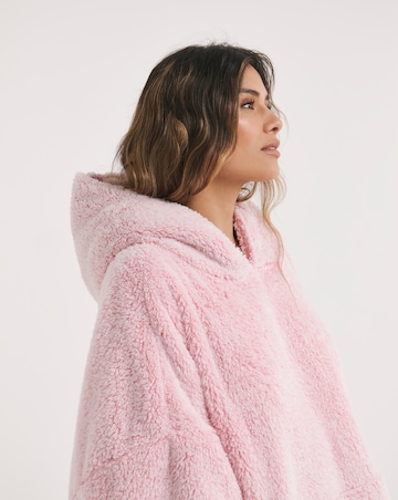 Pretty Secrets Oversized Hooded Lounge Dress