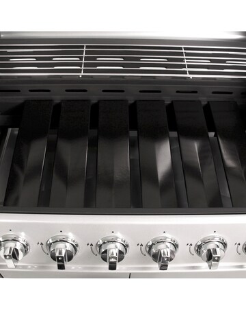 Charles Bentley 6 Burner Gas BBQ with Side Burner