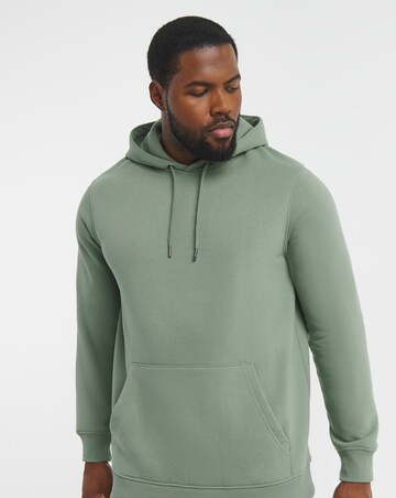 Overhead Hoodie Long Length-Green