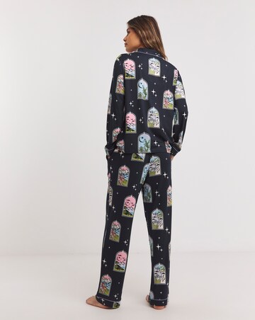 Chelsea Peers Jersey Dreamy Archways Print Pyjama Set
