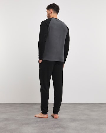 Raglan Fleece Pyjama Set