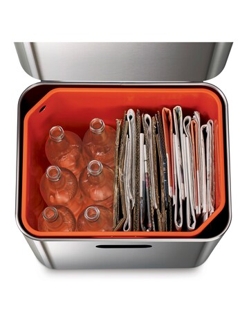 Joseph Joseph 60L Bin Stainless Steel