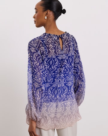 Joanna Hope Ombre Printed Blouse