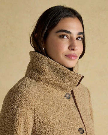 Joules Sadie Button Through Fleece