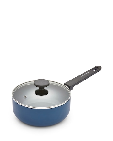 Morphy Richards Recycled Aluminium Blue 5 Piece Pan Set