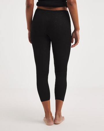 Pretty Secrets Black Thermal Legging